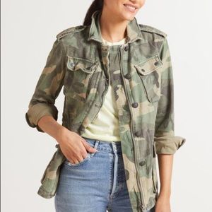 Free People Not Your Brothers Camo Jacket